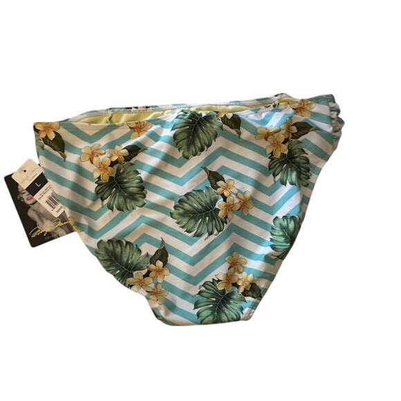 Marilyn Monroe Tropical Chevron Bikini Women's Size Large New - Picture 8 of 12